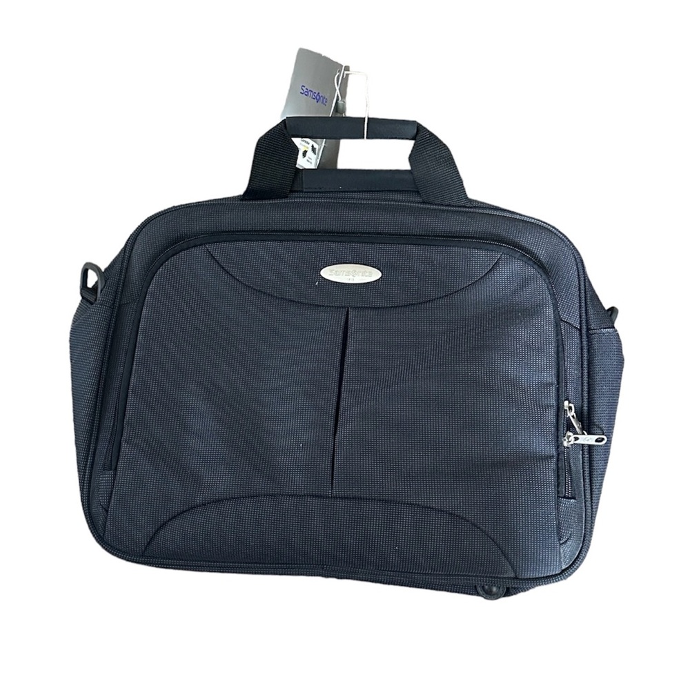 Samsonite CORDOBA Black Travel Carry On, computer Bag NWT